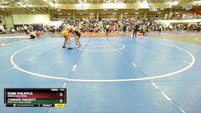 174 lbs Cons. Round 1 - Robb Philippus, Grand View (Iowa) vs Connor Padgett, Fort Hays Unattached