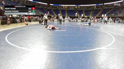 117 lbs Quarterfinal - Noah Young, State College vs Braden Todora, Parkland