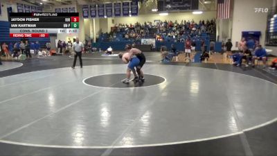 174 lbs Cons. Round 2 - Ian Kartman, Wisconsin-Platteville vs Jaydon Fisher, Eureka