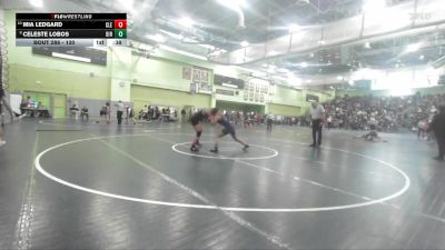 130 lbs Cons. Round 2 - Mia Ledgard, Cleveland vs Celeste Lobos, BIRMINGHAM