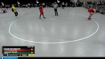 190 lbs Quarterfinal - Morgan Miller, Kansas vs Calise McCandless, Power Training Center