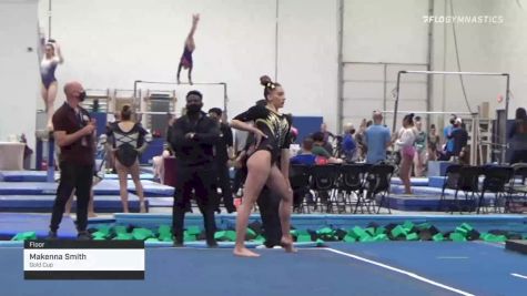 Makenna Smith - Floor, Gold Cup - 2021 Region 3 Women's Championships