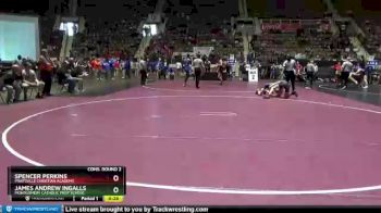 126 lbs Cons. Round 2 - James Andrew Ingalls, Montgomery Catholic Prep School vs Spencer Perkins, Prattville Christian Academy