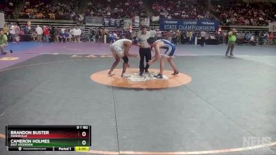 D 1 182 lbs Champ. Round 2 - Brandon Buster, Mandeville vs Cameron Holmes, East Ascension