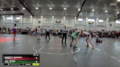 157 lbs Round 2 (6 Team) - Mat McNeil, Osprey WC vs Garrett Newman, Phoenix WC 1