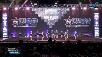 SCV All Stars - Mini Black [2025 L2 Mini Day 3] 2025 USA All Star Cheer Super Nationals
