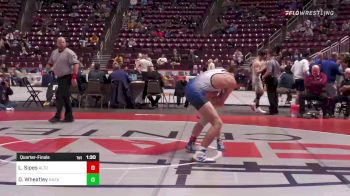 152 lbs Quarterfinal - Luke Sipes, Altoona vs Dominic Wheatley, Nazareth