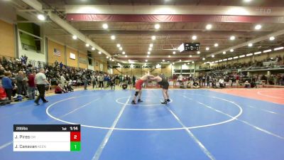 285 lbs Round Of 32 - Joao Pedro Pires, Catholic Memorial vs Jason Canavan, Keene