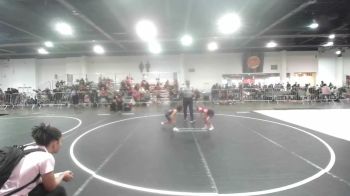 54 lbs Quarterfinal - Hailey Howard, Gold Rush Wr Ac vs Violet Vasquez, Mantanona TC