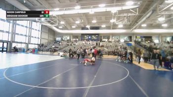 120 lbs Cons. Round 6 - Brigham Booker, Lone Peak vs Nixon Canfield, Bear River
