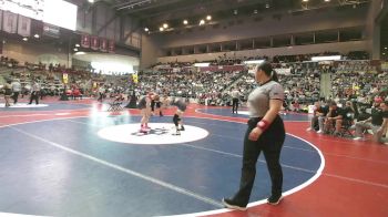 6A 125 lbs Semifinal - Madyson Rogers, Cabot vs Khloe Robinson, Bentonville