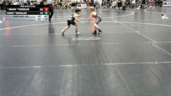 65 lbs Cons. Round 1 - Jared **Morales, Eagle Empire Wrestling vs Brady **Wheeler, Genesis Wrestling Club