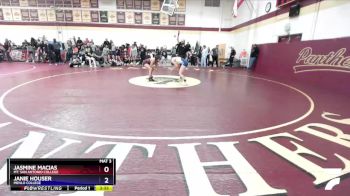 138 lbs Semifinal - Janie Houser, Menlo College vs Jasmine Macias, Mt. San Antonio College
