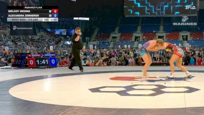 170 lbs Cons. Rd Of 32 - Melody Medina, NY vs Alexandra Zimmerer, CO