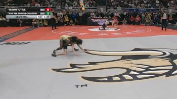 Semifinal - Isaiah Tuttle, Omaha Central vs Khy`Ree Thomas-Calloway, Omaha Bryan