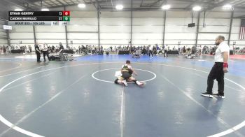 105 lbs Consi Of 32 #1 - Ethan Gentry, TX vs Caiden Murillo, CT