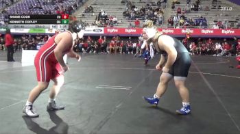 285 lbs Quarters & 1st Wb (16 Team) - Shane Cook, Grand View (Iowa) vs Kenneth Copley, Embry-Riddle (Ariz.)