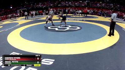 D1-144 lbs Quarterfinal - Israel Petite, Nordonia vs Andrew Myers, Upper Arlington