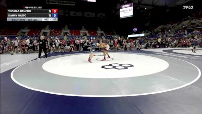 132 lbs Cons. Sub-rd Of 64 - Thomas Bencho, PA vs Danny Gatto, VA