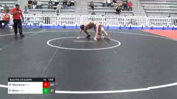 160 lbs Prelims - Nick Montanye, Bearcat vs Ryan Winn, Shore Thing Grey