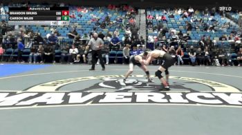 126 lbs Consi Of 16 #1 - Brandon Bruns, Christopher vs Carson Miles, Liberty