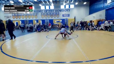 150 lbs Cons. Round 3 - Kealan Sieni, Cocoa Beach WC vs Owen Thomson, Slam Academy / Caveman Wrestling Club