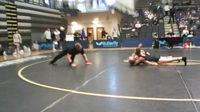 124 lbs Cons. Semi - Mya Delleree, Wisconsin - Oshkosh vs Hayley Gilson, Lindenwood University