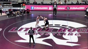 197 lbs Stephen Little, Little Rock vs Gabe Sollars, Indiana