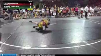 G-97 lbs Round 1 (4 Team) - Lilly Quintanilla, Team WY vs Aubrey Troutner, Team CO