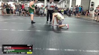 285 lbs Round 2 (6 Team) - Luke Cox, Team Shutt GT vs Sam Wilburn, Lake Erie WC