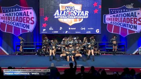 Premier Performance - Wrath [2026 L4 Senior Coed - D2 - Medium Day 2] 2026 NCA All-Star National Championship