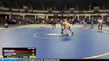 160 lbs Cons. Round 5 - Ryan Corca, Brother Martin vs Weston Reed, Gulf Shores