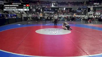 6A 138 lbs Cons. Round 3 - Nevin Claypool, Gulf Shores vs Cooper Buffington, Fort Payne