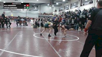 114 lbs Semifinal - Ella Libiszewski, Ludlow vs Taylor Campanile, South Shore