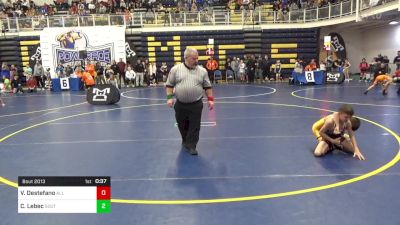 62 lbs Round Of 64 - Vincenzo Destefano, All American vs Cole Lebec, South Hills W.A.