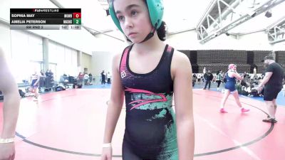 107 lbs Rr Rnd 2 - Stella Rodrigues, MGW Surf Savages vs Bella Peterson, Lady Assassins