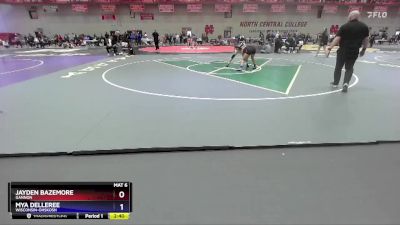 124 A Champ. Round 2 - Mya Delleree, Wisconsin-Ohskosh vs Jayden Bazemore, Gannon