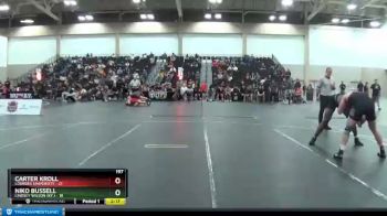 197 lbs Round 1 (16 Team) - Carter Kroll, Lourdes University vs Niko Bussell, Lindsey Wilson (Ky.)