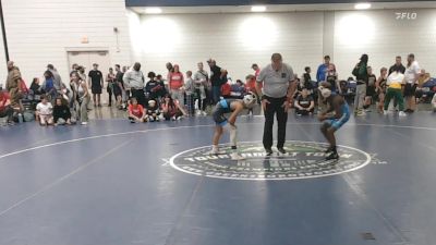 80 lbs Quarterfinal - Tanner McCray-Bey, MD vs Masten Felix, CA