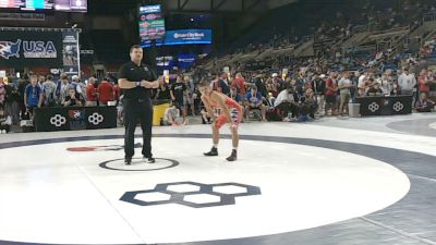 120 lbs Champ. Rd Of 128 - Pilot Swab, Michigan vs Xzephren Donner, Kansas