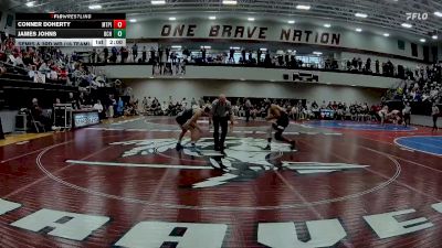 144 lbs Semis & 3rd Wb (16 Team) - Conner Doherty, Mt. Pisgah Christian School vs James Johns, Brantley County HS