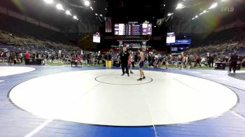 126 lbs Cons 64 #1 - Draken Miller, Idaho vs Bradley Hastings, Alabama