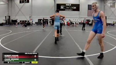 175 lbs Placement (4 Team) - Jack Rosenberger, New England Gold vs Jack Rutledge, Kraken Red