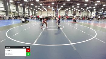 113 lbs Consi Of 16 #2 - Corey Dye, SC vs Uriah Hale, CA