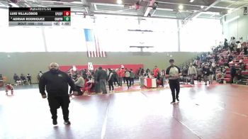 113 lbs Champ. Round 1 - Luis Villalobos, El Paso Jefferson vs Adrian Rodriguez, El Paso Chapin