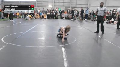 56 lbs Quarterfinals (8 Team) - Pierce Monroe, Valor Wrestling vs Graier Vold, Potentially Dangerous