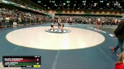 60-64 lbs Round 1 - Luke Bostick, Gold Rush Reno vs Elliot Dominguez, Nevada Elite Wrestling