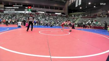 152 lbs Quarterfinal - Kyler Dunn, Beebe Badgers Wrestling Club vs Cameron Reeves, Team Conquer Wrestling