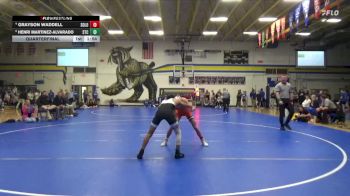120 lbs Quarterfinal - Grayson Waddell, Solon vs Henri Martinez-Alvarado, South Tama County