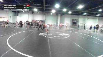 126 lbs Semifinal - Jonah Juergens, Ocrtc vs Aaron Gonzalez, Savage House WC
